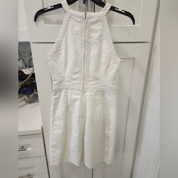 Lilly Pulitzer Charlize Halter Shift Dress in Resort White - Picture 7 of 14